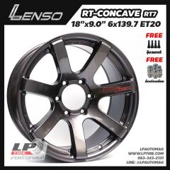 ล้อแม็ก LENSO RT-Concave (RT7) 18นิ้ว สีHyper Dark