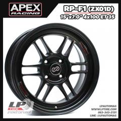 X ล้อแม็ก APEX ลาย RP-F1(ZX01D) 15นิ้ว สีดำด้าน