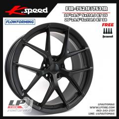 ล้อแม็กลายBBS FIR-7521F/7531R FlowForming 10.1KM 20นิ้ว สีดำด้าน