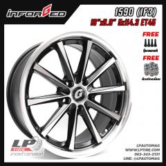 X ล้อแม็ก INFORGED 1590 (IF3) 18นิ้ว สีดำหน้าเงา