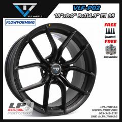 ล้อแม็ก  VLF-P02  FlowForming 9.0 kg 18นิ้ว สีดำด้าน