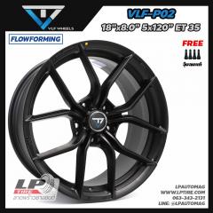 ล้อแม็ก VLF-P02 FlowForming 9.0 kg 18นิ้ว สีดำด้าน