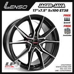 ล้อแม็ก LENSO JAGER JAVA (JAJ) 17นิ้ว สีดำหน้าเงา