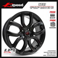 ล้อแม็ก K-speed 5027 17นิ้ว สีดำด้าน