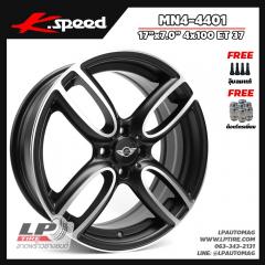 ล้อแม็ก K-speed MN4-4401 17นิ้ว สีดำหน้าเงา