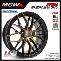 ล้อแม็ก MGW ลาย 305FORGED FF034 FlowForming 7.7kg 17นิ้ว สีดำหน้าทอง