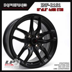 ล้อแม็ก INFERNO INF-21S1 15นิ้ว สีดำด้าน