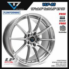 ล้อแม็ก VLF-02 FlowForming 8.55 kg 18นิ้ว สีHyper Black