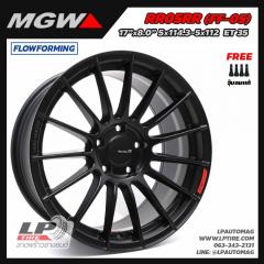 ล้อแม็ก MGW RS05RR (FF-05) flowforming 7.45 kg 17นิ้ว สีดำด้าน