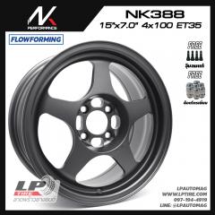 ล้อแม็ก NK รุ่น NK388 FlowForming 5.25kg (Spoon) 15นิ้ว สีGMFlat