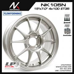 ล้อแม็ก NK รุ่น NK105n FlowForming 5.6kg (TC105N) 15นิ้ว สีTS-Titan