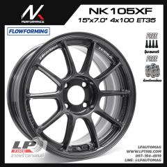 ล้อแม็ก NK รุ่น NK105X FlowForming 5.9kg (TC105X) 15นิ้ว สีDGM