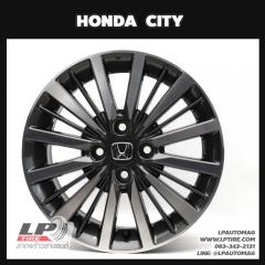 ล้อแม็กมือสองติดรถ HONDA CITY 12ก้าน 15นิ้ว สีเทาหน้าเงา