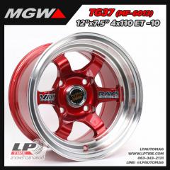 ล้อแม็ก MGW TG37 (MF-6013) 12นิ้ว สีแดงขอบเงา