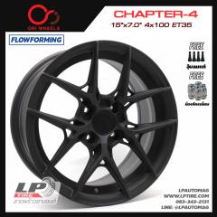 ล้อแม็ก ORI Wheels รุ่น CHAPTER-4 FlowForming 5.4kg 15นิ้ว สีดำด้าน