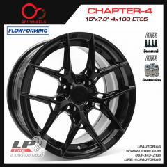 ล้อแม็ก ORI Wheels รุ่น CHAPTER-4 FlowForming 5.4kg 15นิ้ว สีดำเงา