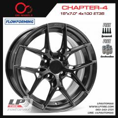 ล้อแม็ก ORI Wheels รุ่น CHAPTER-4 FlowForming 5.4kg 15นิ้ว สีV-DARK