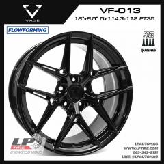 ล้อแม็ก VAGE Wheels รุ่น VF013 FlowForming 8.6kg 18นิ้ว สีดำเงา