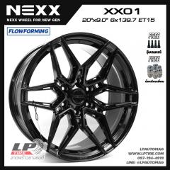 ล้อแม็ก NEXX Wheels รุ่น XX01 FlowForming 20นิ้ว สีดำเงา