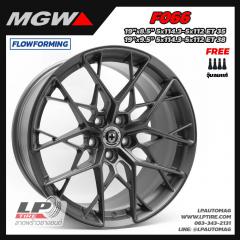 ล้อแม็ก MGW ลาย HRE F066 FlowForming 19นิ้ว สีเทาด้าน