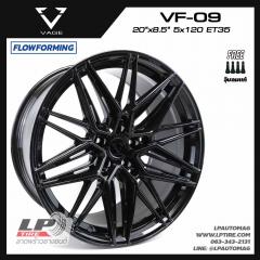 ล้อแม็ก VAGE Wheels รุ่น VF09 FlowForming 11.68กก 20นิ้ว สีดำเงา