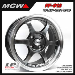 ล้อแม็ก MGW รุ่น FF-012 15นิ้ว สีHyper Black