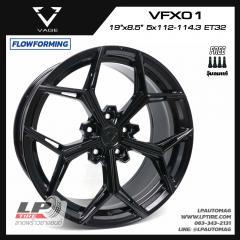 ล้อแม็ก VAGE Wheels รุ่น VFX01 FlowForming 19นิ้ว สีดำเงา