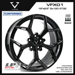 ล้อแม็ก VAGE Wheels รุ่น VFX01 FlowForming 19นิ้ว สีดำเงา