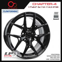 ล้อแม็ก ORI Wheels รุ่น CHAPTER-4 FlowForming 7.4kg 17นิ้ว สีดำเงา