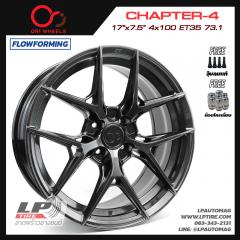 ล้อแม็ก ORI Wheels รุ่น CHAPTER-4 FlowForming 7.4kg 17นิ้ว สีV-DARK