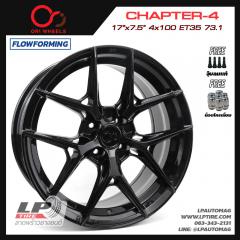 ล้อแม็ก ORI Wheels รุ่น CHAPTER-4 FlowForming 7.4kg 17นิ้ว สีดำเงา