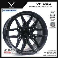 ล้อแม็ก VAGE Wheels รุ่น VF062 SUV FlowForming 18นิ้ว สีดำเงา