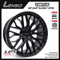 ล้อแม็ก LENSO VENTUS 20นิ้ว สีดำด้าน