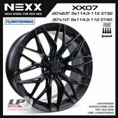 ล้อแม็ก NEXX Wheels รุ่น XX07 FlowForming 20นิ้ว สีดำด้าน