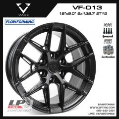 ล้อแม็ก VAGE Wheels รุ่น VF013 SUV FlowForming 10.3 kg 18นิ้ว สีBLACK FLAT
