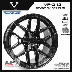 ล้อแม็ก VAGE Wheels รุ่น VF013 SUV FlowForming 10.3 kg 18นิ้ว สีBLACK