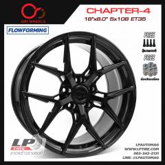ล้อแม็ก ORI Wheels รุ่น CHAPTER-4 FlowForming 8.8kg 18นิ้ว สีV-Black