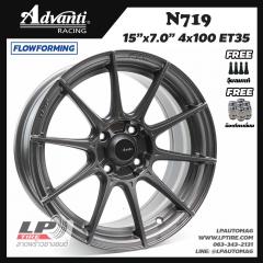 ล้อแม็ก Advanti รุ่น N719 Flow Forming 4.9kg 15นิ้ว สีเทาด้าน