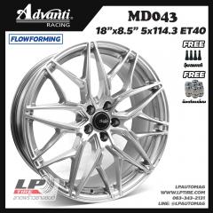 ล้อแม็ก Advanti รุ่น MD043 Flow Forming 18นิ้ว สีHyper Silver