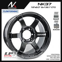 ล้อแม็ก NK รุ่น NK37 FlowForming 9.5 kg(TE37) 18นิ้ว สีDGM