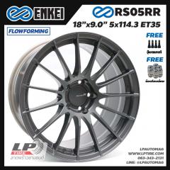 ล้อแม็ก ENKEI แท้รุ่น RS05RR FlowForming 18นิ้ว สีเทาด้าน