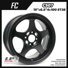 ล้อแม็ก FC C507 ลาย Spoon 15นิ้ว สีดำด้าน