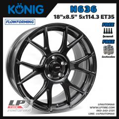 ล้อแม็ก KONIG รุ่น N636 FlowForming 18นิ้ว สีกันเมทาลิก