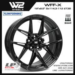 ล้อแม็ก W2 Wheels WFF-F FlowForming 18นิ้ว สีCrystal Black