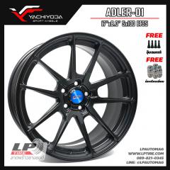 ล้อแม็ก YACHIYODA รุ่น ADLER-01 (3VF) 17นิ้ว สีดำด้าน
