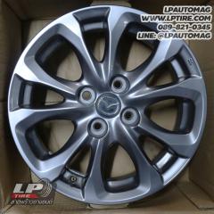 N ล้อแม็กมือสอง Mazda 2 15นิ้ว สีเทาดำ