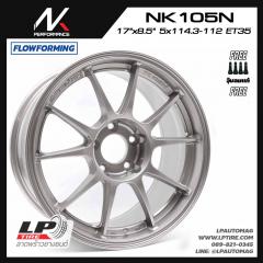 ล้อแม็ก NK รุ่น NK105 FlowForming 7.35kg (TC105N) 17นิ้ว สีTS-Titan