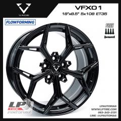 ล้อแม็ก VAGE Wheels รุ่น VFX01 FlowForming 18นิ้ว สีBLACK