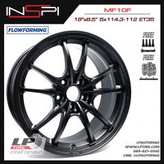 ล้อแม็ก INSPI รุ่น MF10F FlowForming 18นิ้ว สีBLACK FLAT