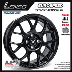 ล้อแม็ก LENSO VENOM EUROSPEED VNE LITETECH+ FlowForming 16นิ้ว สีดำเงา